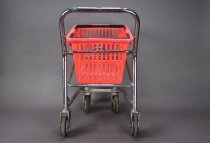 Shopping cart- handle view